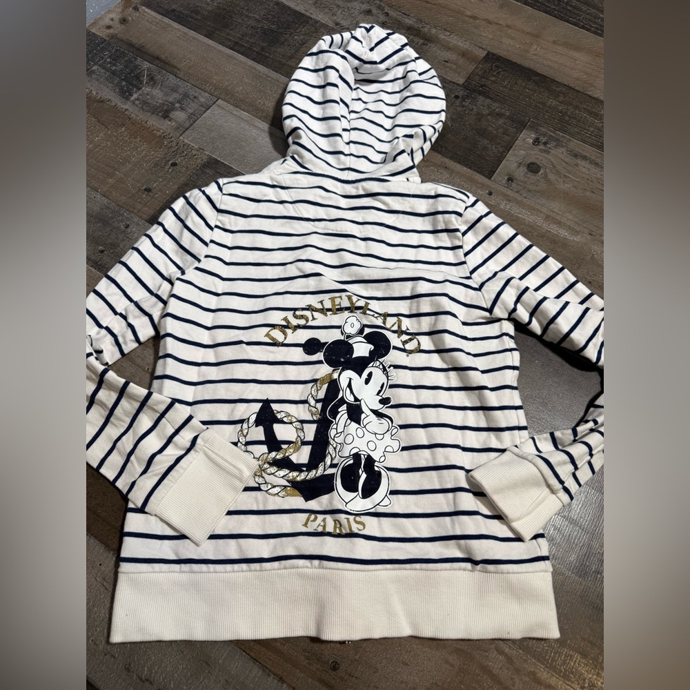Disneyland Paris Full Zip‎ Hooded Sweater- Medium